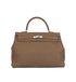 Kelly 35 Veau Togo Gris Etain, front view